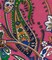 1 Yard DTY Paisley Print Stretch Knit Fabric 58/60" Inch Wide